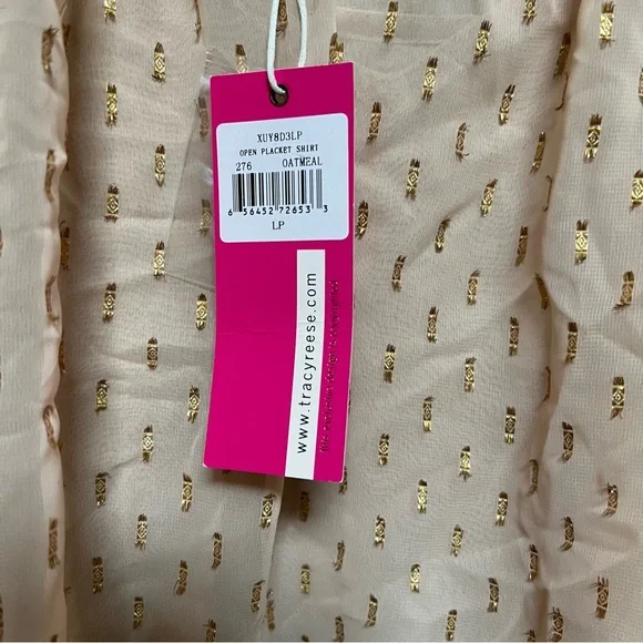 Plenty by Tracy Reese Open Placket Shirt - Picture 2 of 5